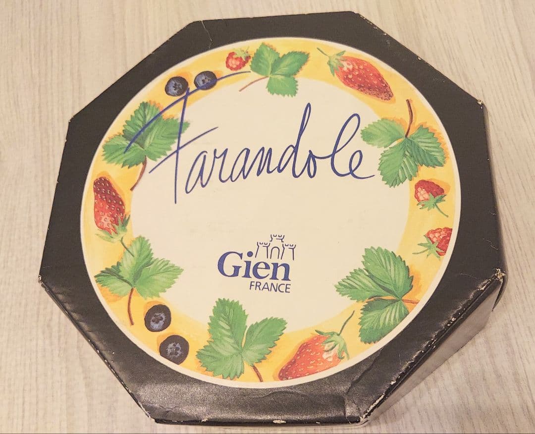 GIEN ジアン フルーツタルトプレート 6枚セット アンティーク