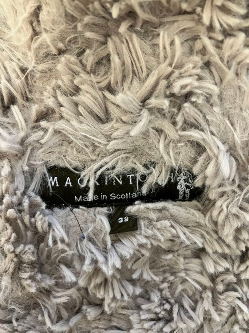 マッキントッシュ　スコットランド英国製キルティングコート裏ボア　美品　M〜L