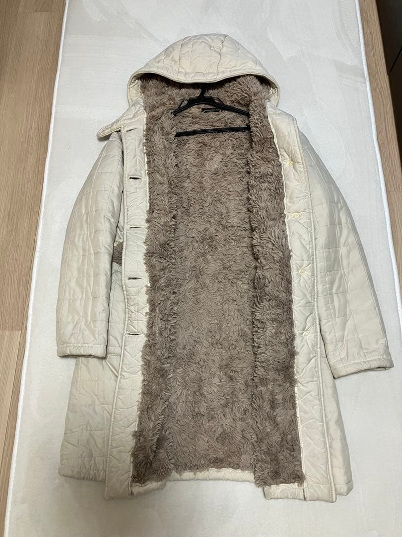 マッキントッシュ　スコットランド英国製キルティングコート裏ボア　美品　M〜L