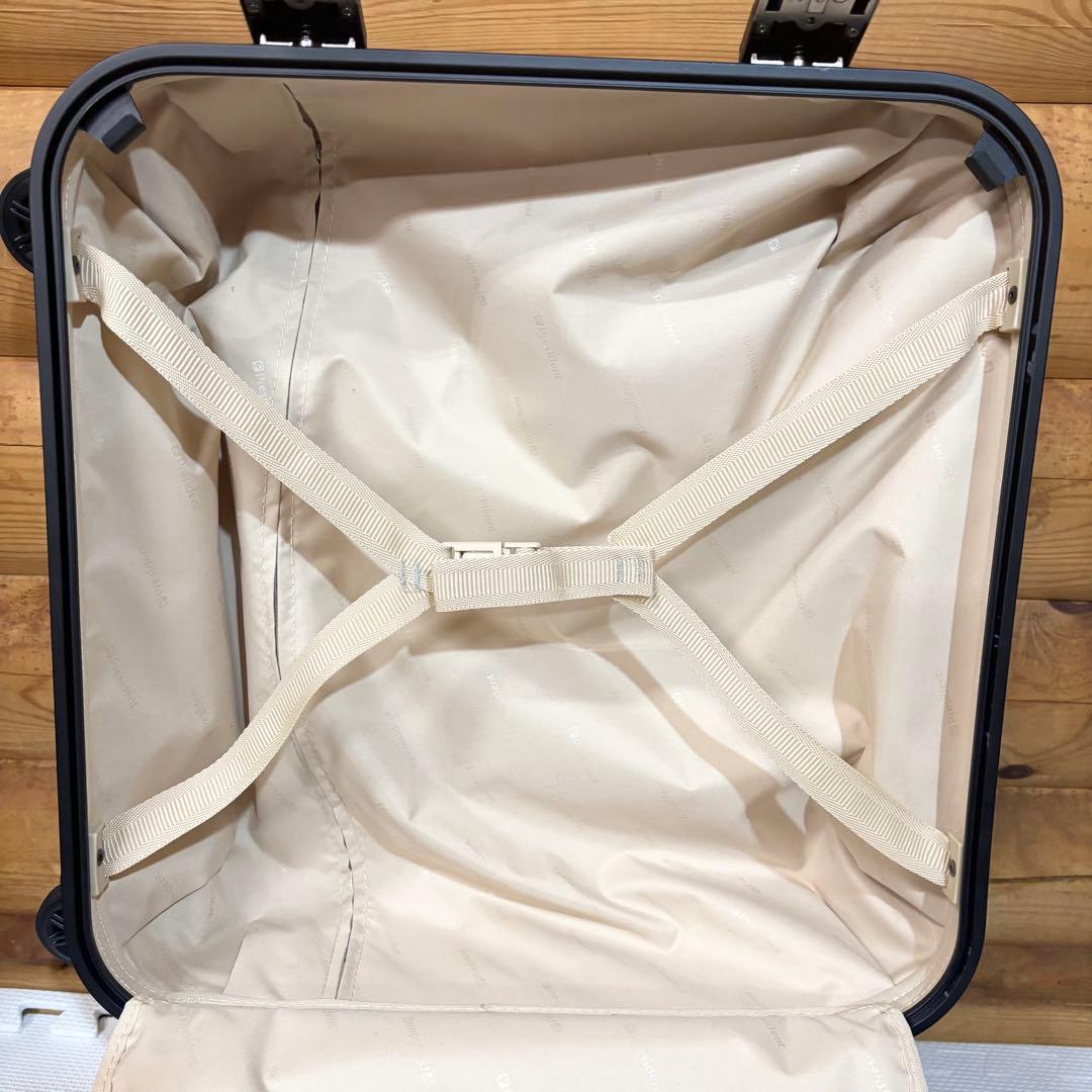 【美品】PRESIDENT プレジデント 座れるスーツケース キャリーケース