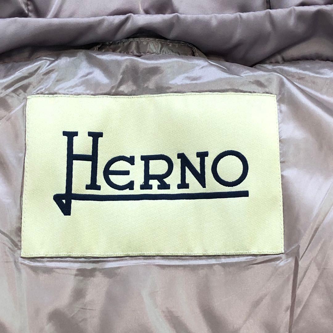 ヘルノ 切替え ダウンジャケット PIUMINO DONNA CORTO XL