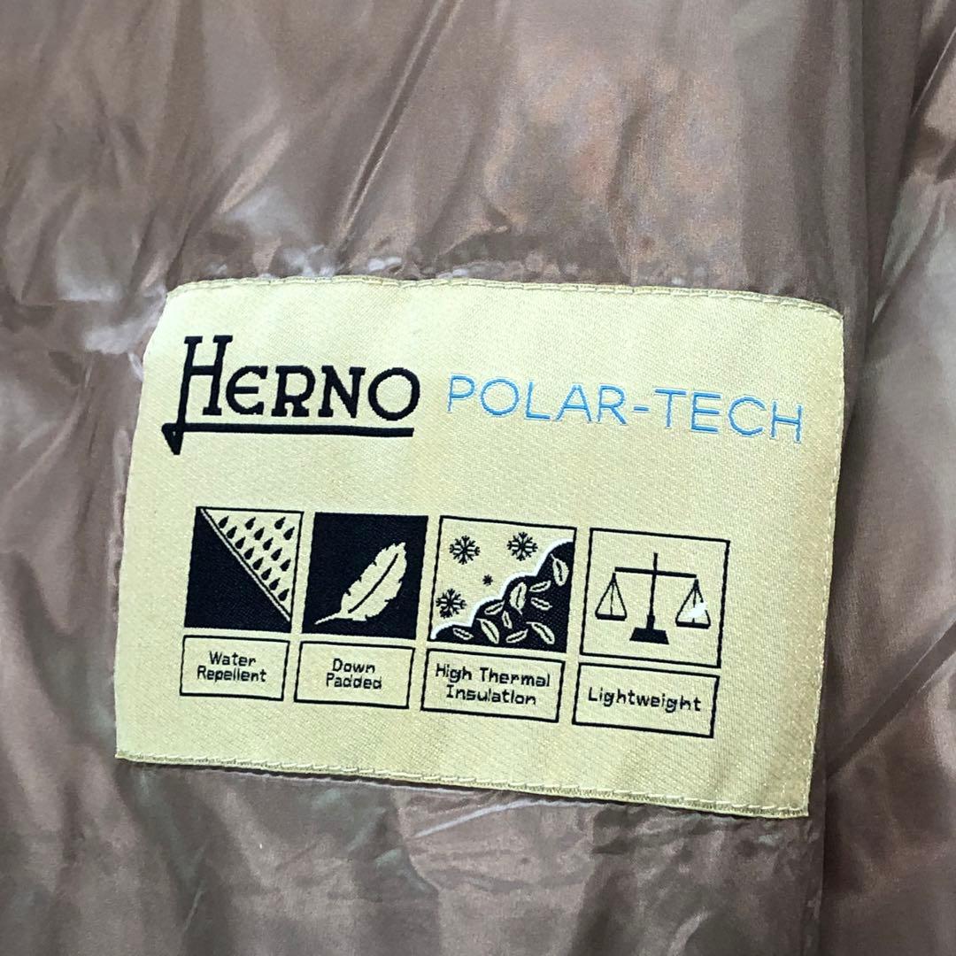 ヘルノ 切替え ダウンジャケット PIUMINO DONNA CORTO XL