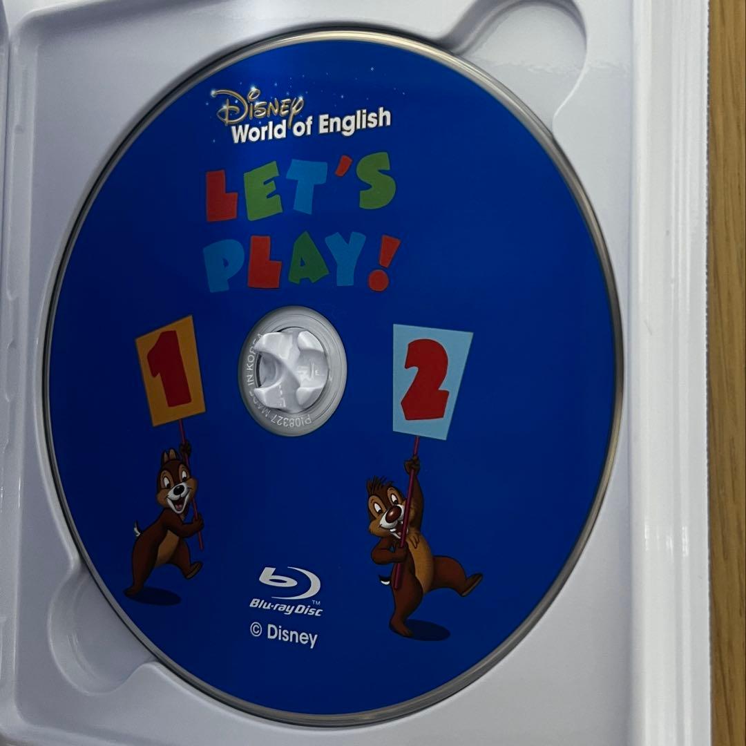 ［美品］ディズニー英語 DWE レッツプレイ ブルーレイ 8枚セット