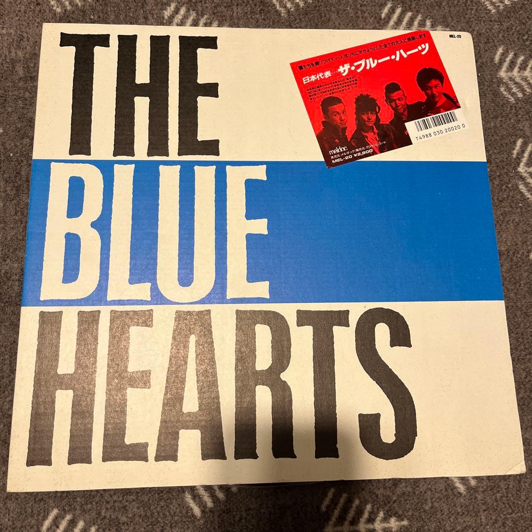 LPレコード　ＴＨＥ　ＢＬＵＥ　ＨＥＡＲＴＳ　初回限定ダンボールジャケット