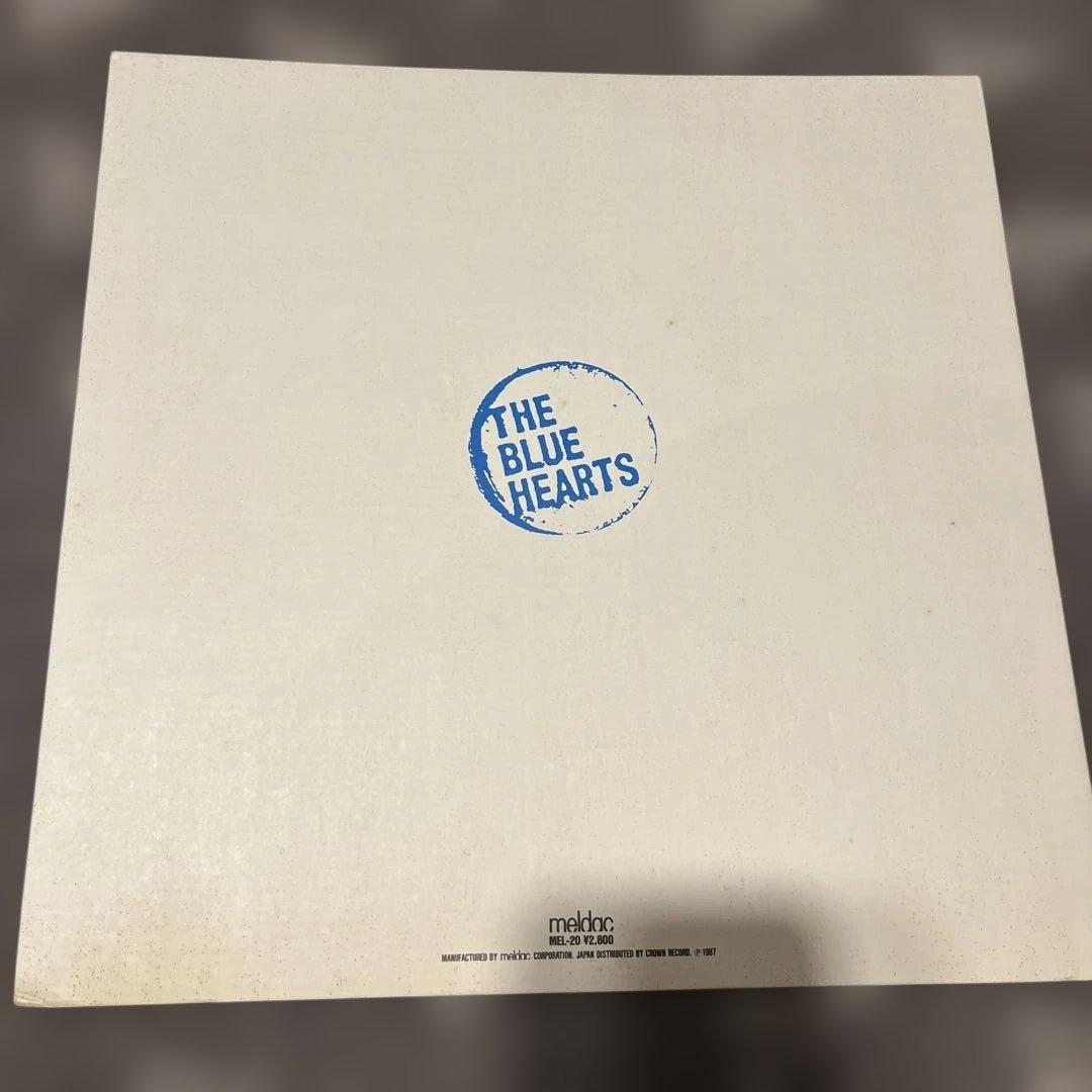 LPレコード　ＴＨＥ　ＢＬＵＥ　ＨＥＡＲＴＳ　初回限定ダンボールジャケット