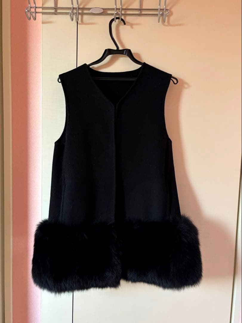 石井毛皮　u-big ベスト　コート