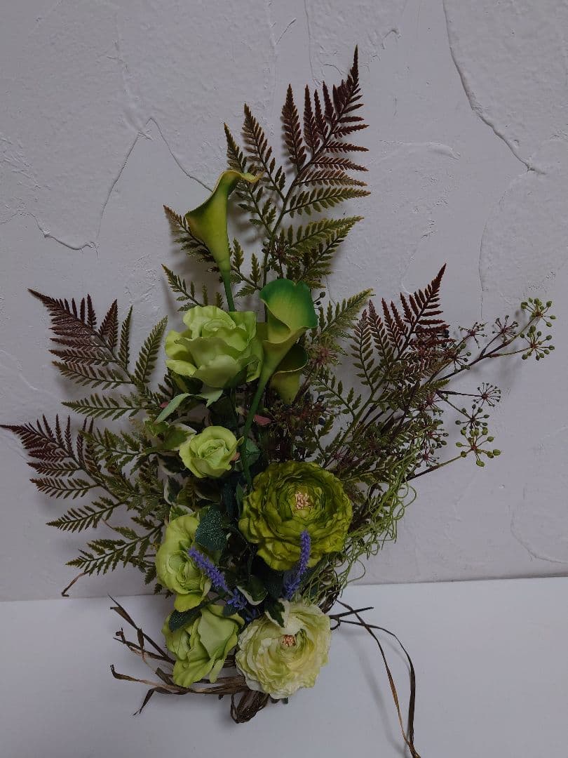 【2束】造花 ブーケ フラワー flower ウエディングブーケ 植物 緑