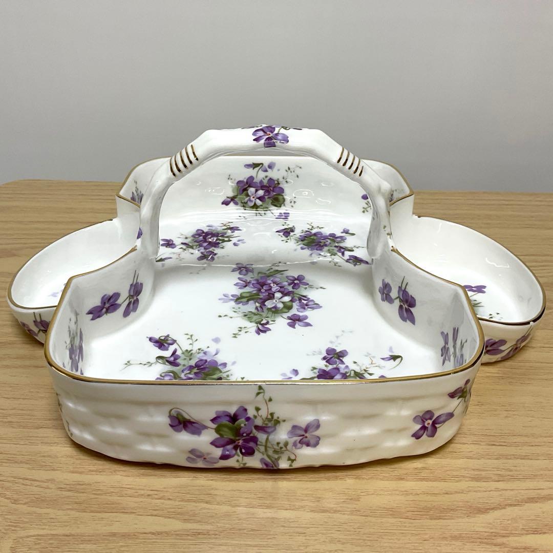 ハマースレイ　バイオレット　ストロベリーバスケット