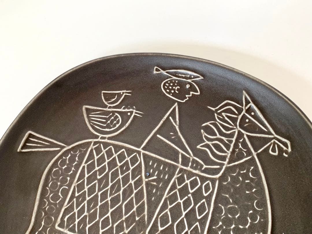 グスタフスベリ Piazzaプレート 19cm ピアッツァ スティグ・リンドベリ