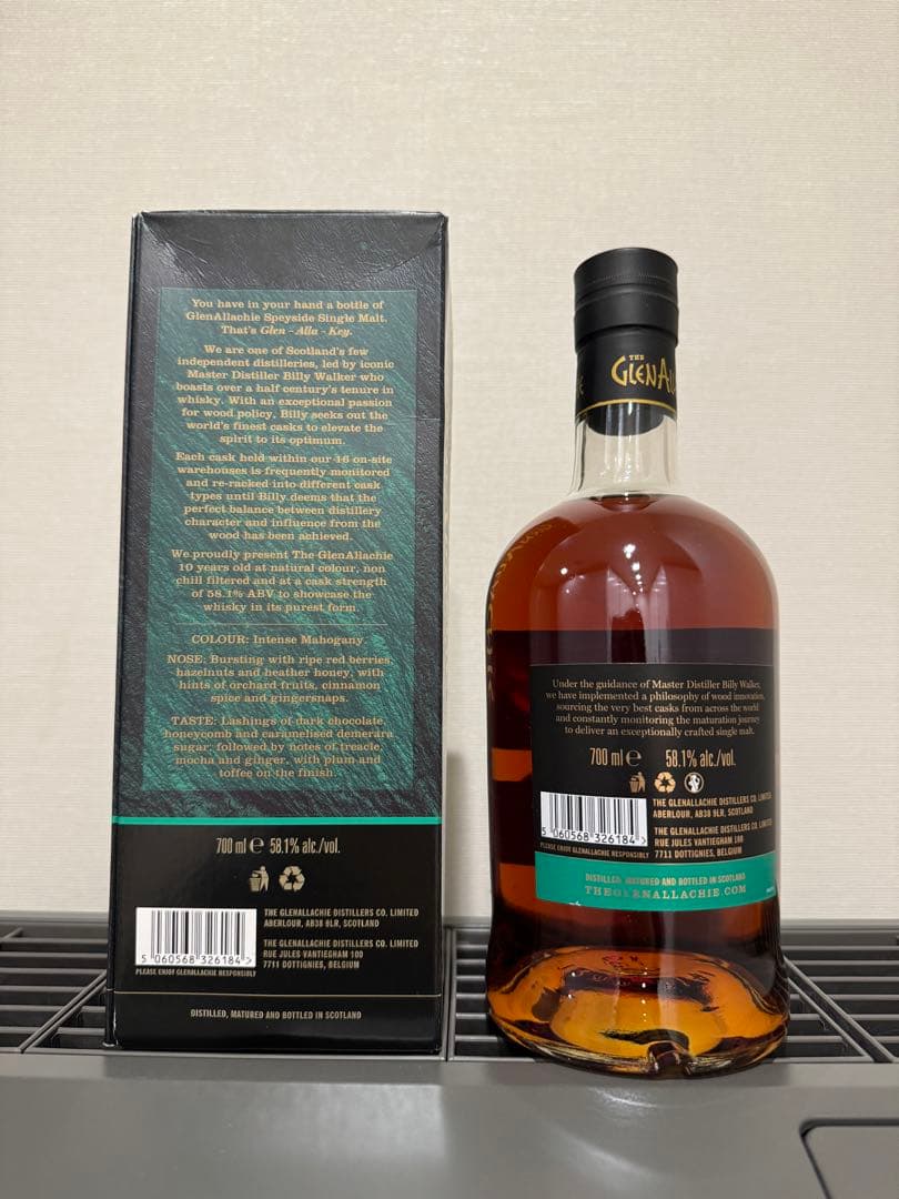 希少品　グレンアラヒー10年　カスクストレングス　バッチ5-9 5点セット