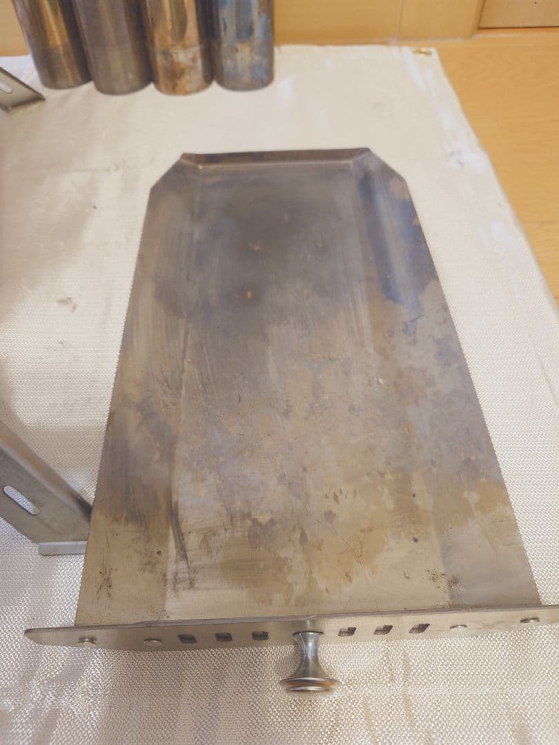 SENQI 薪ストーブセット(追加煙突各種、煙突プロテクター、ワイヤーブラシ等）