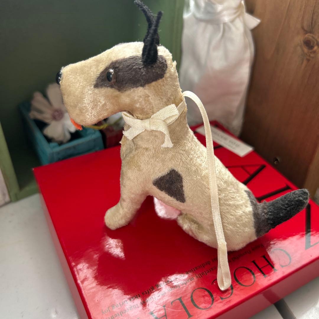 ビンテージお座りフォックステリア