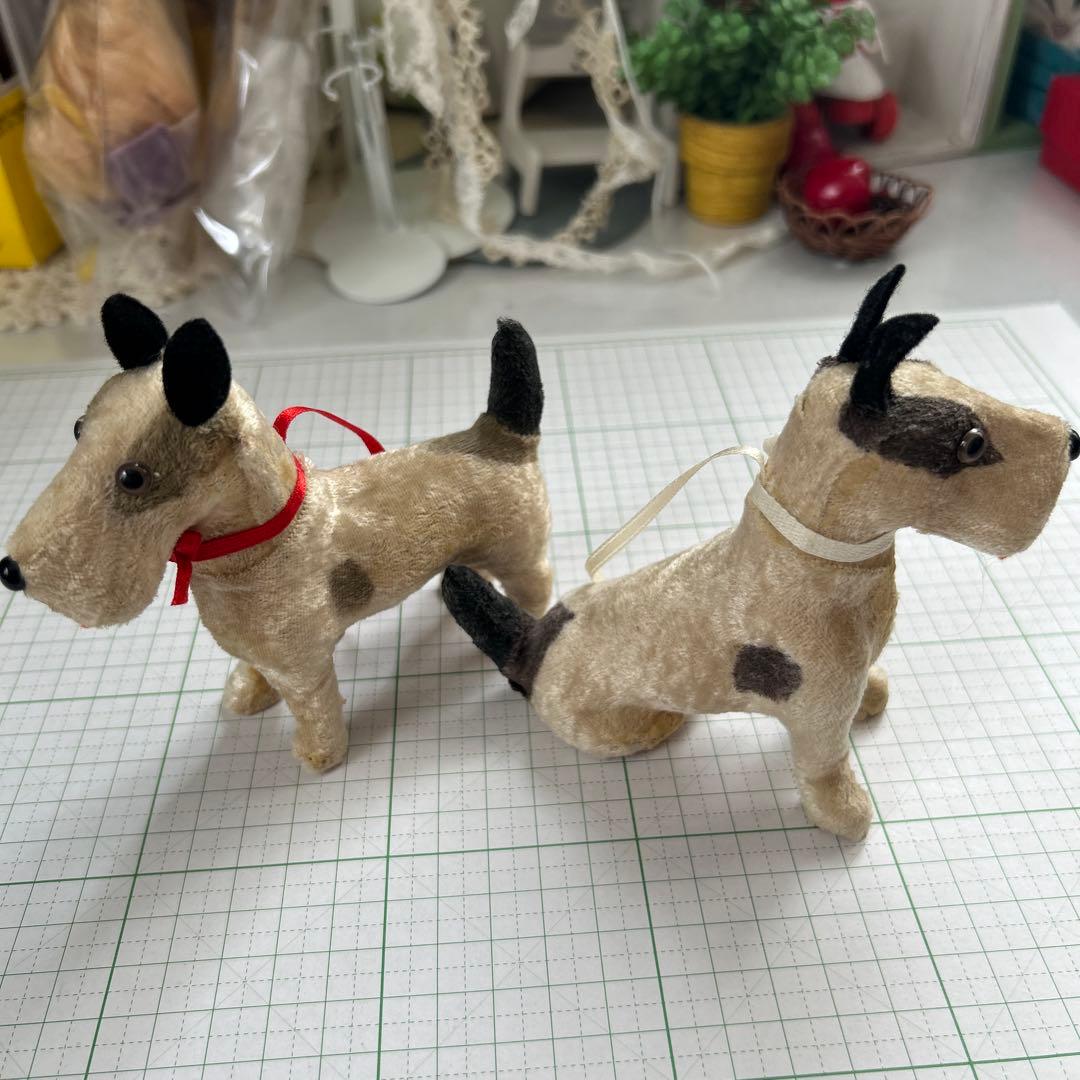 ビンテージお座りフォックステリア