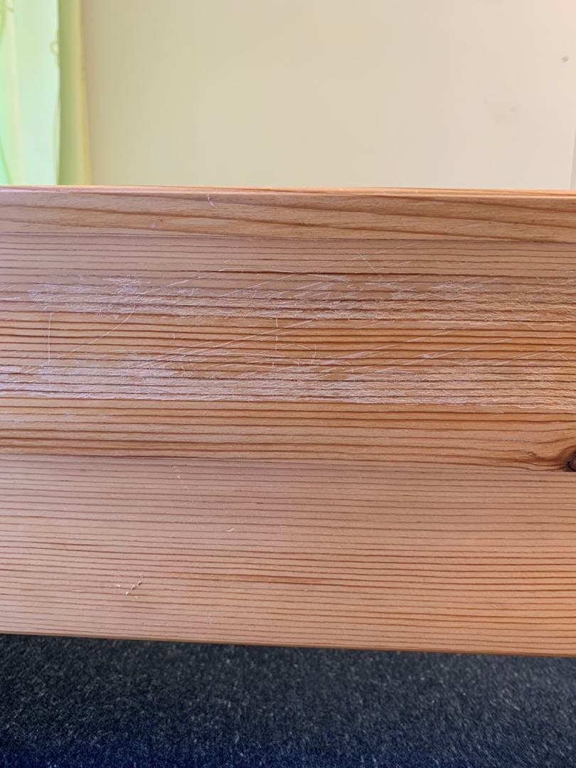 無印良品　MUJI パイン材　ミドルベッド　ロフトベッド