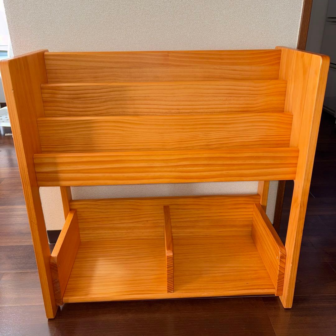 ニトリ　子ども本棚　オリーブブックシェルフ　大和屋　ノスタ