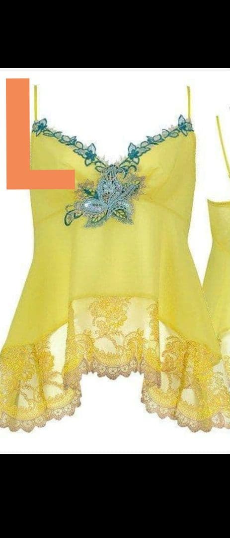 新品サルート14Gサマルカンド キャミソールLプレステージ anan馬場ふみか