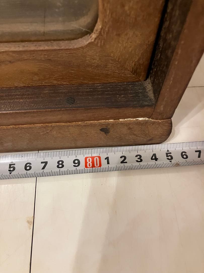 レトロ木製収納家具 引き出し付き