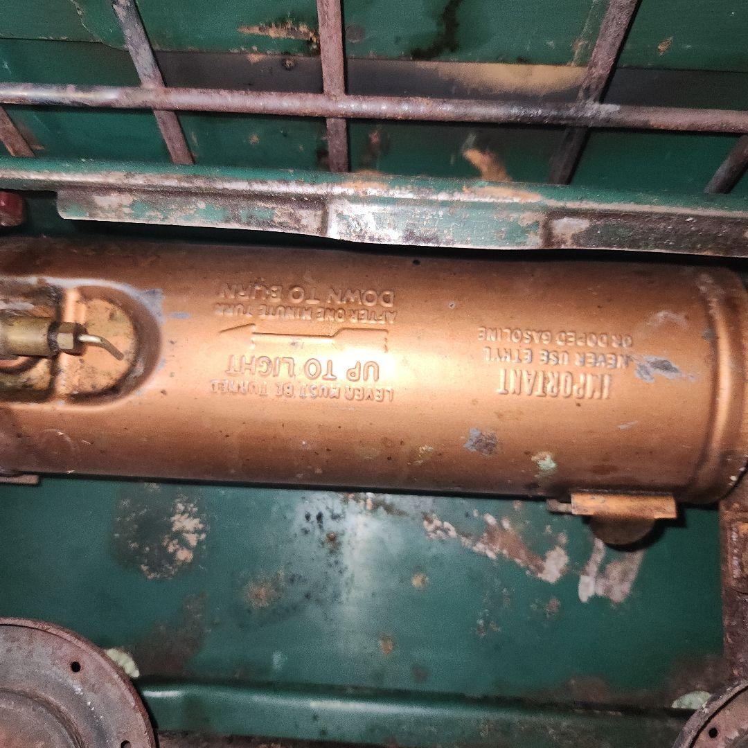 カナダコールマン model-4m ツーバーナーコンロ　ジャンク品