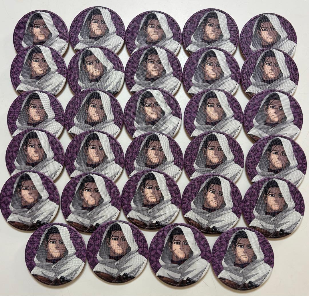 ゴールデンカムイ 尾形百之助 レザーバッジ 29個セット