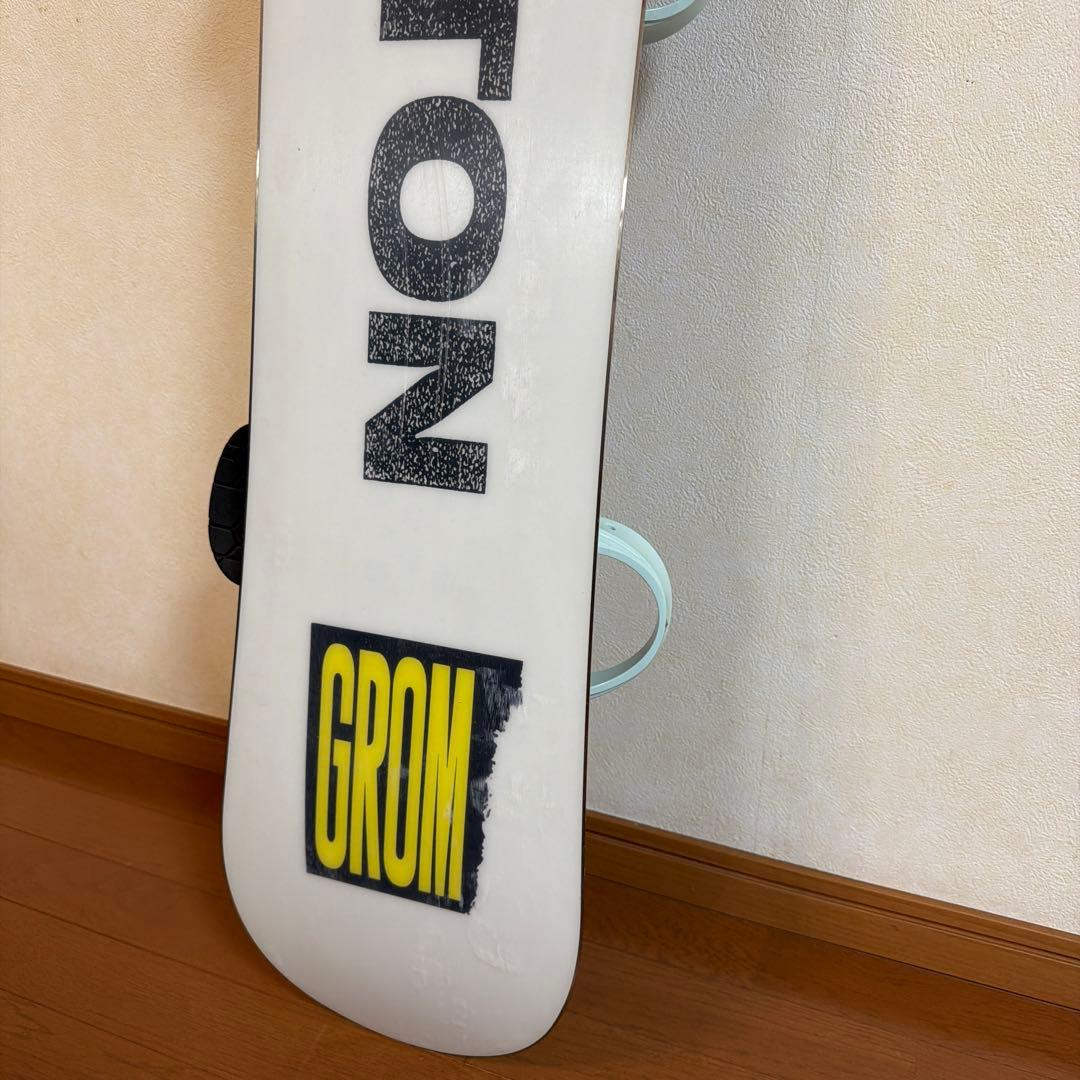 【美品】バートン キッズ スノーボード 3点 板:120cm、ブーツ：24cm