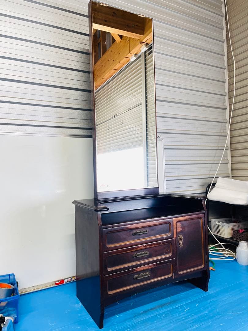 福岡発　昭和レトロ　民藝家具　和風家具　鏡台　ドレッサー