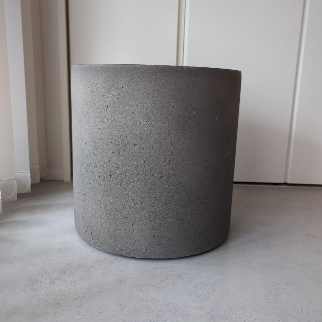 グレー コンクリート風 プランターカバー 植木鉢 鉢 鉢カバー 大きめ 12号