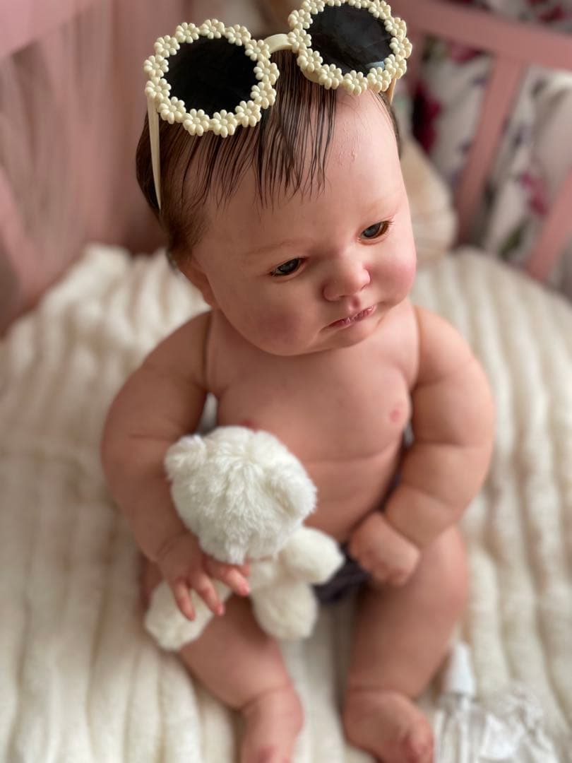 リボーンドール正規品、証明書付き★Joseph★布ボディ➕腰までビニールボディー