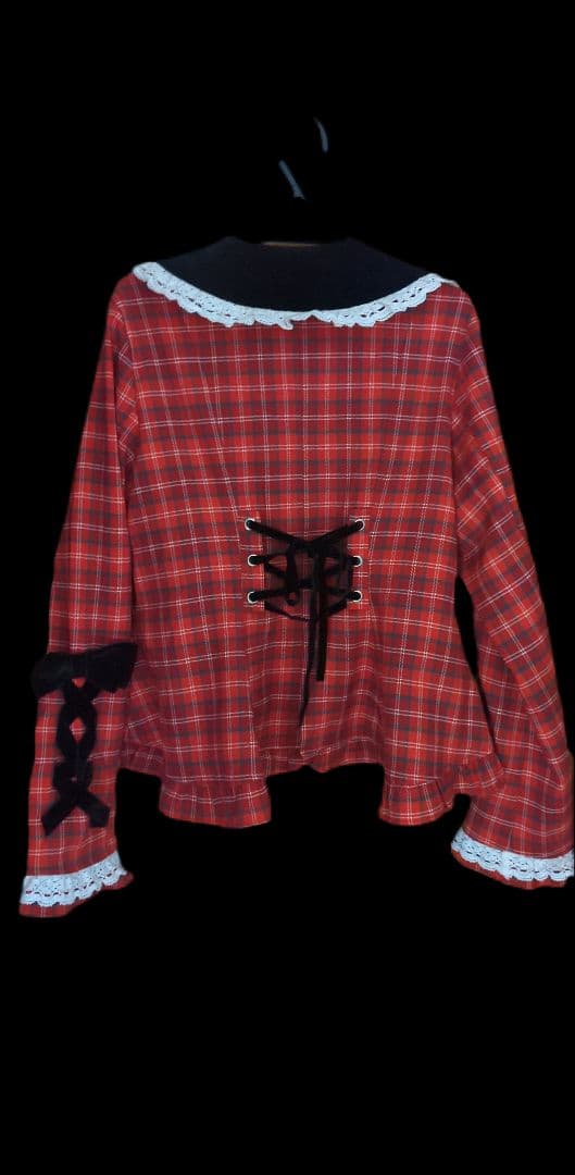 シャルミエール新品タグ付きタータンジャケット