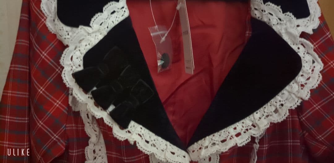 シャルミエール新品タグ付きタータンジャケット