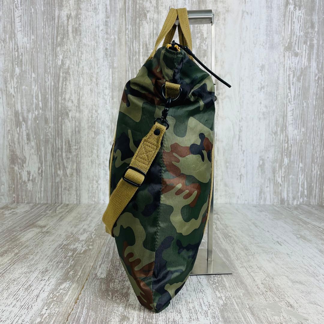 【美品】TOYS McCOY ヘルメットバッグ　トゥイティー　迷彩【2way】