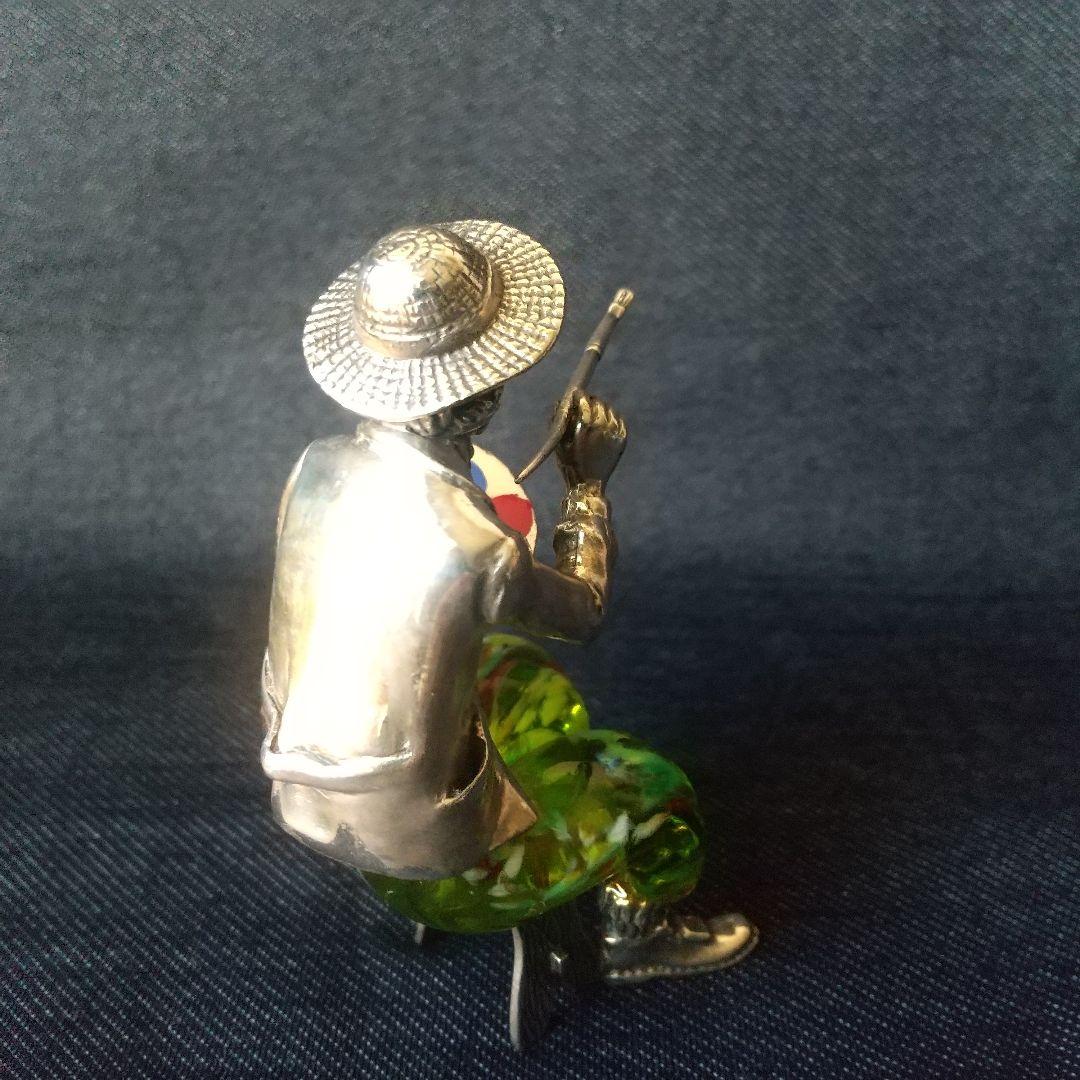 Pagliacci D'Argento　スターリングシルバー&ヴェネチアンガラス