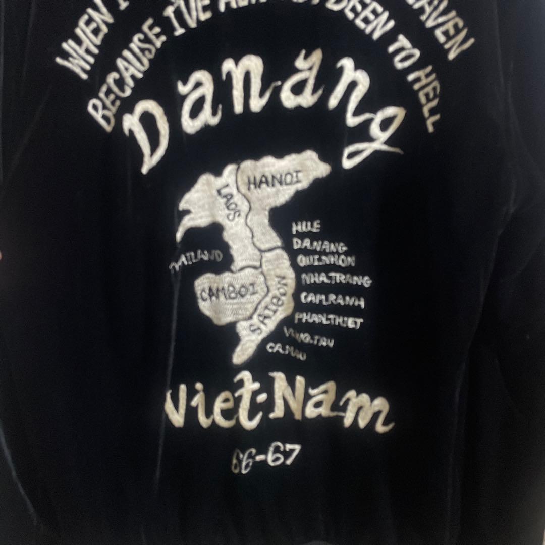 ベトナム　スーベニア　ベロアジャケット