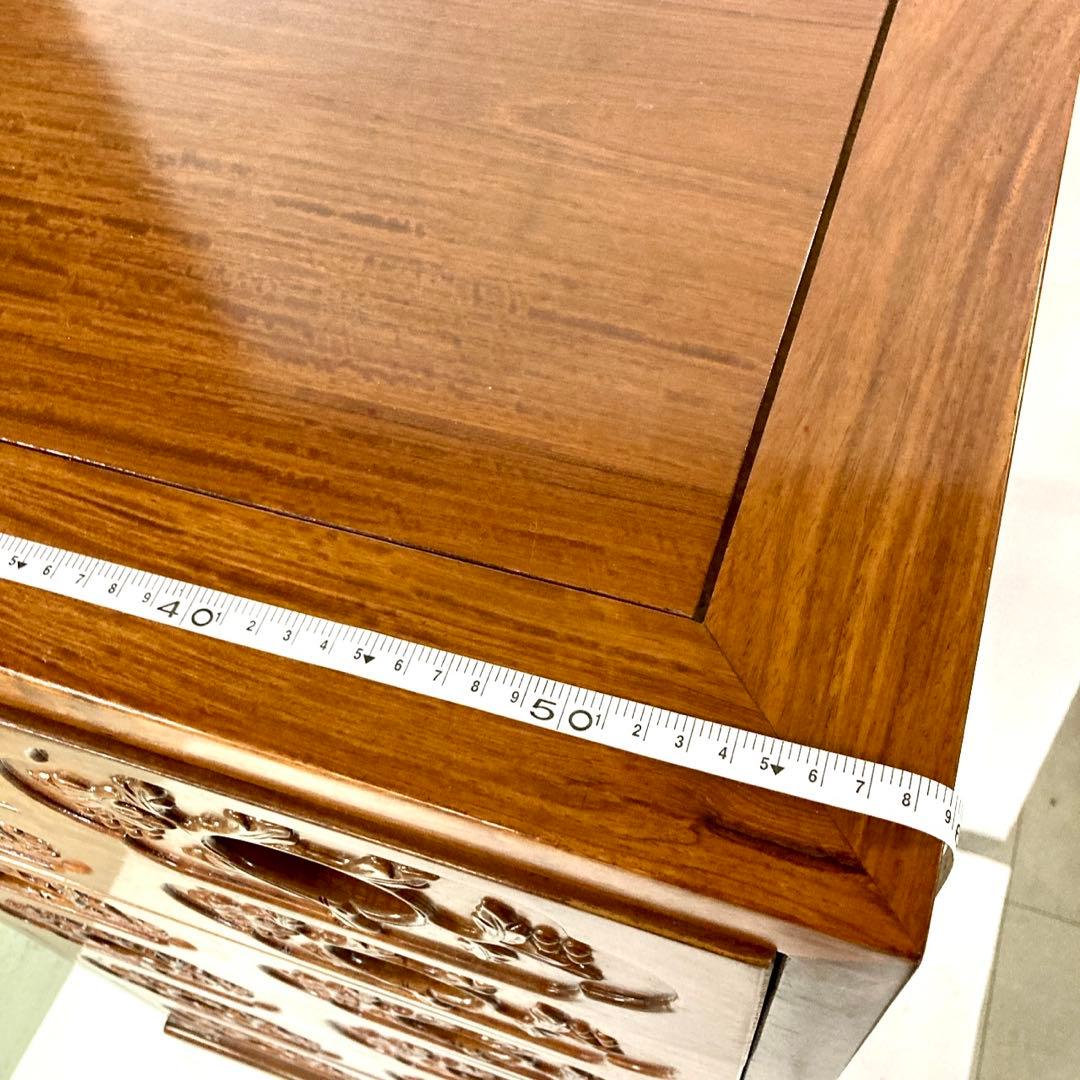 【美品】無垢材 タンス 箪笥 木製6段 引き出し 収納