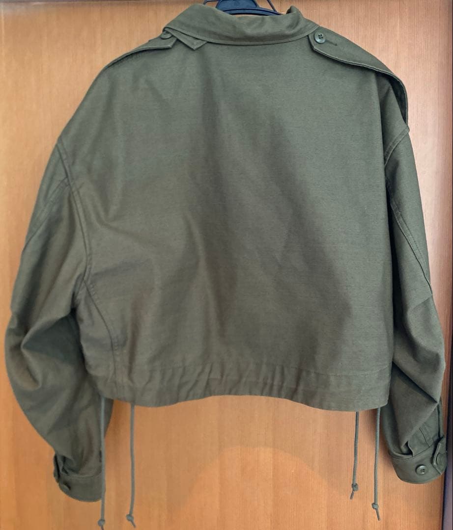 HYKE 2019SS ミリタリージャケット　カーキ