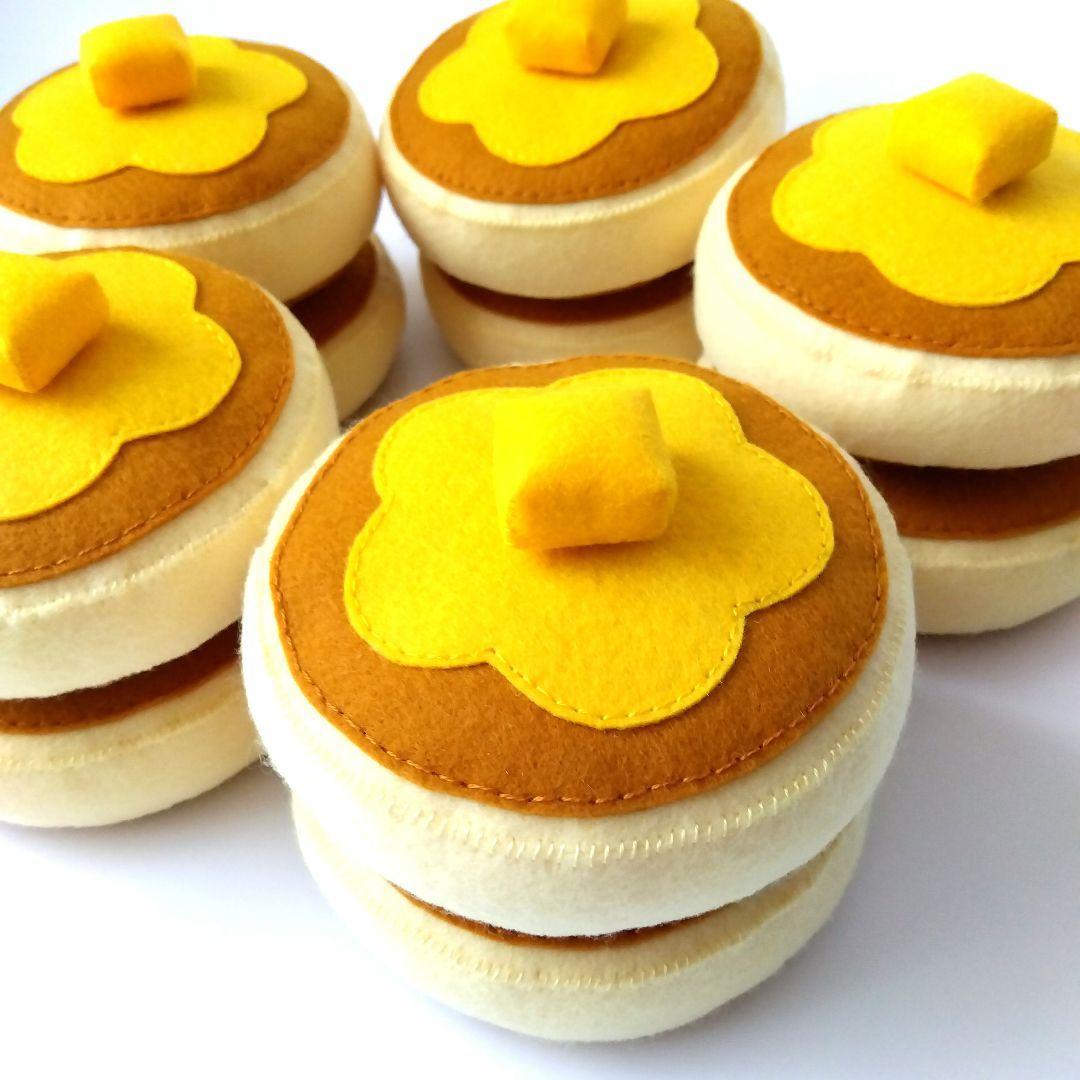 プクフェルトおままごと　ままごと　パンケーキ　ミニプリンセット他　しろたま