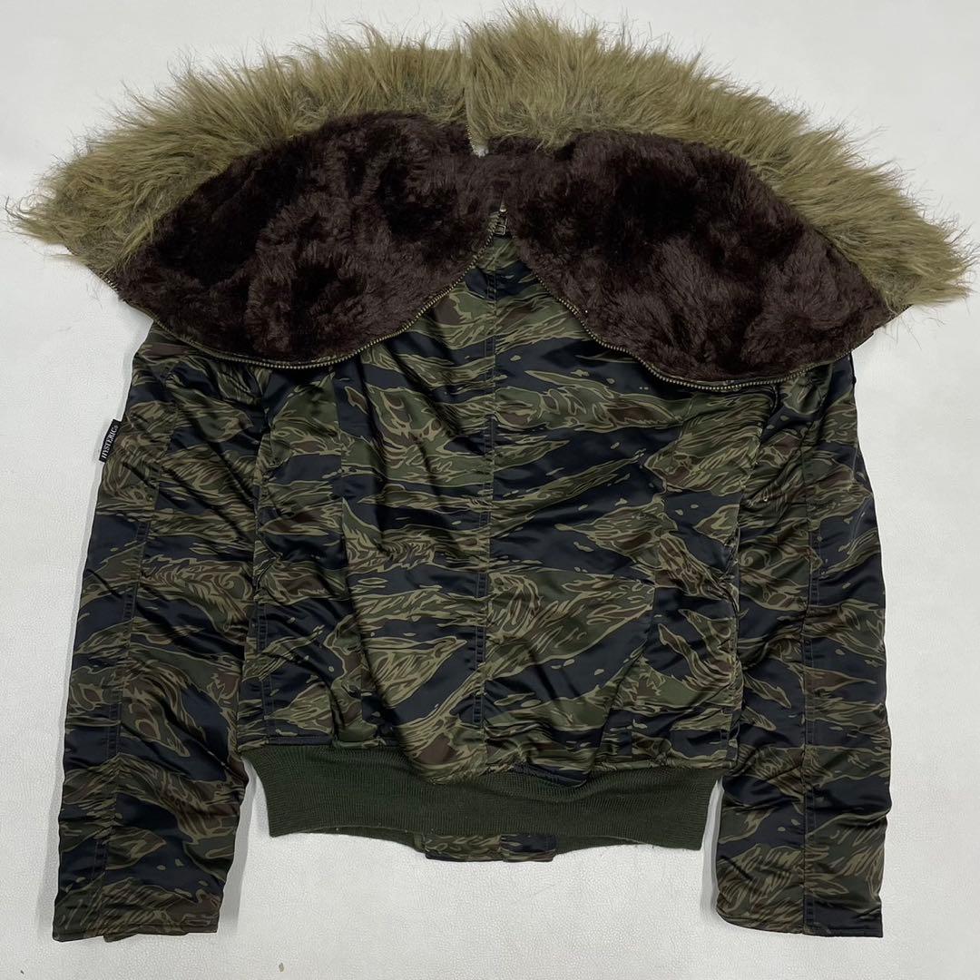 美品 HYSTERIC GLAMOUR ヒステリックグラマー N-2B カモ