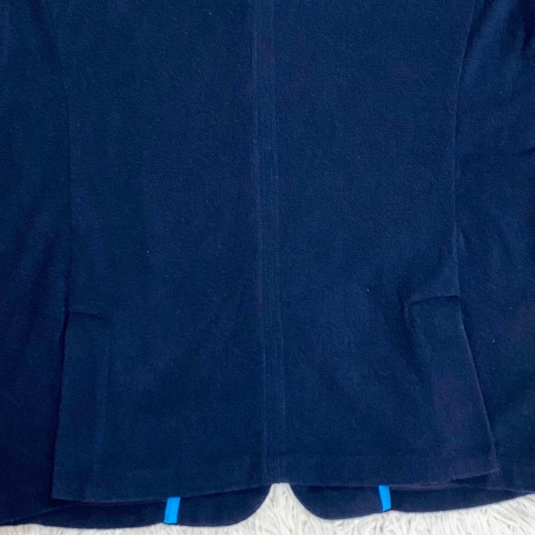 美品　and per se アンパシィ　テーラードジャケット　ネイビー　L 紺