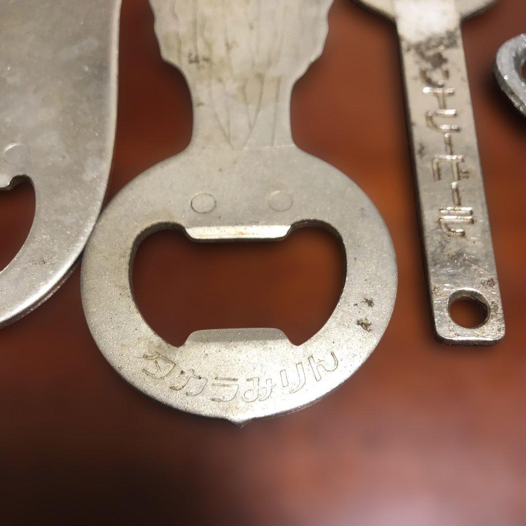 金属製栓抜きセット 9個　アンティークせん抜き　ビンテージ　レトロ