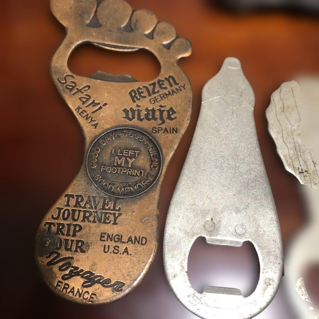 金属製栓抜きセット 9個　アンティークせん抜き　ビンテージ　レトロ