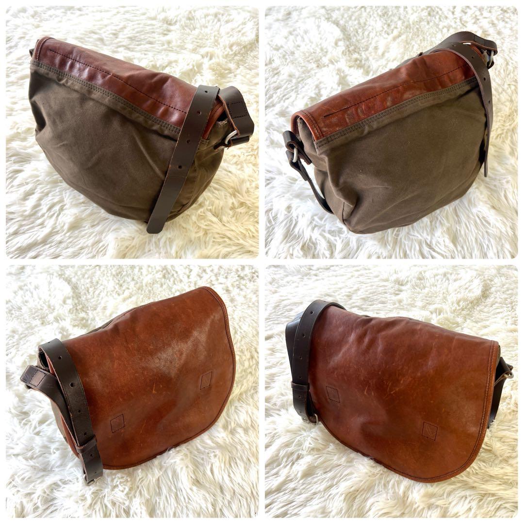 MARGARET HOWELL PORTER レザー ショルダーバッグ