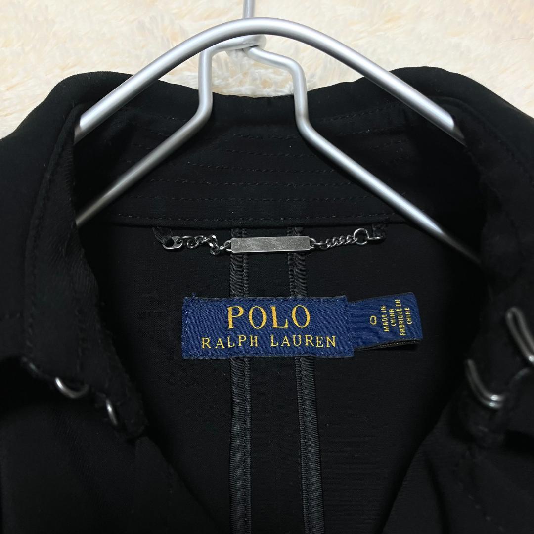 極美品✨ POLO RALPH LAUREN トレンチコート ベルテッド 黒