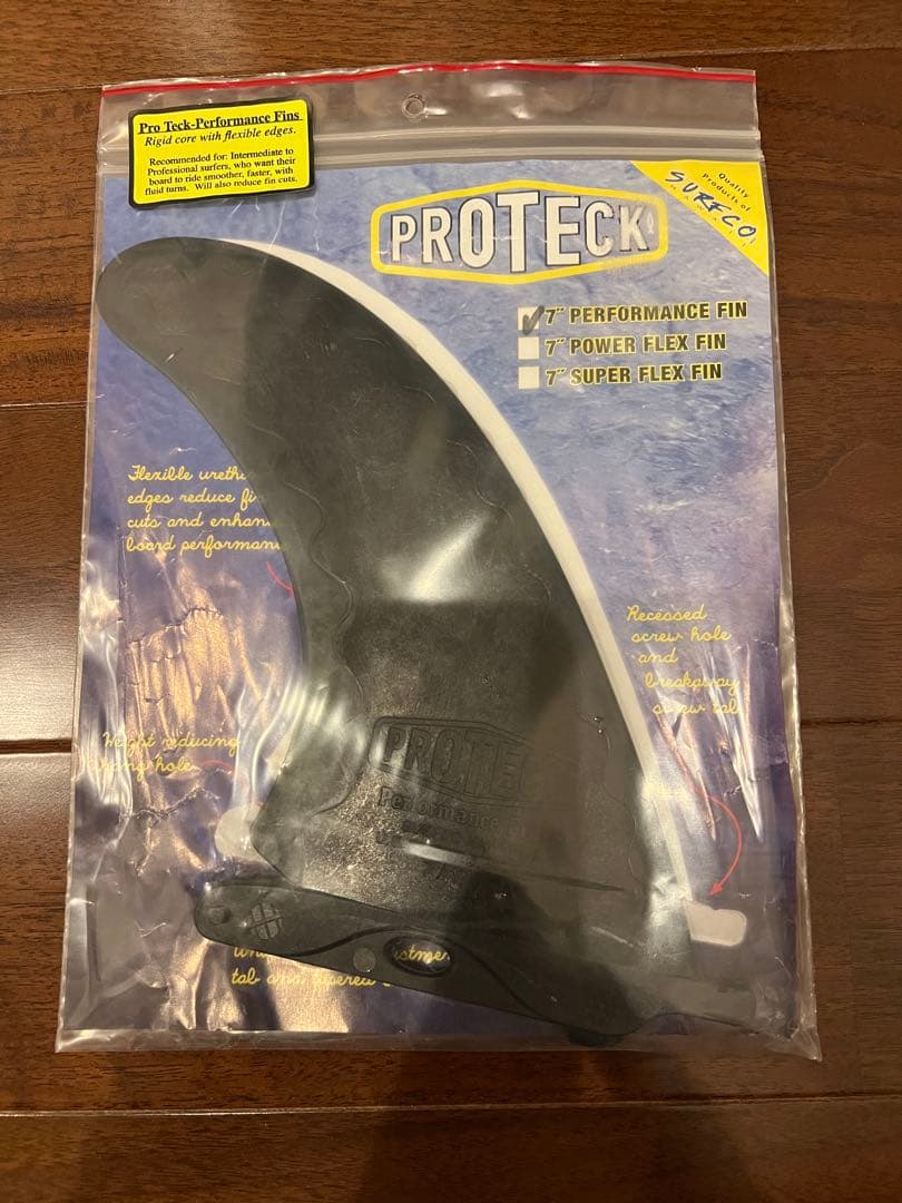 Pro Teck シングルフィン プロテックフィン　7インチ