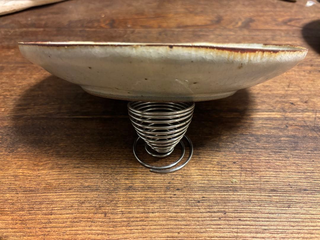 新品未使用 希少 コウホ窯 市野吉記 楕円皿 2皿セット