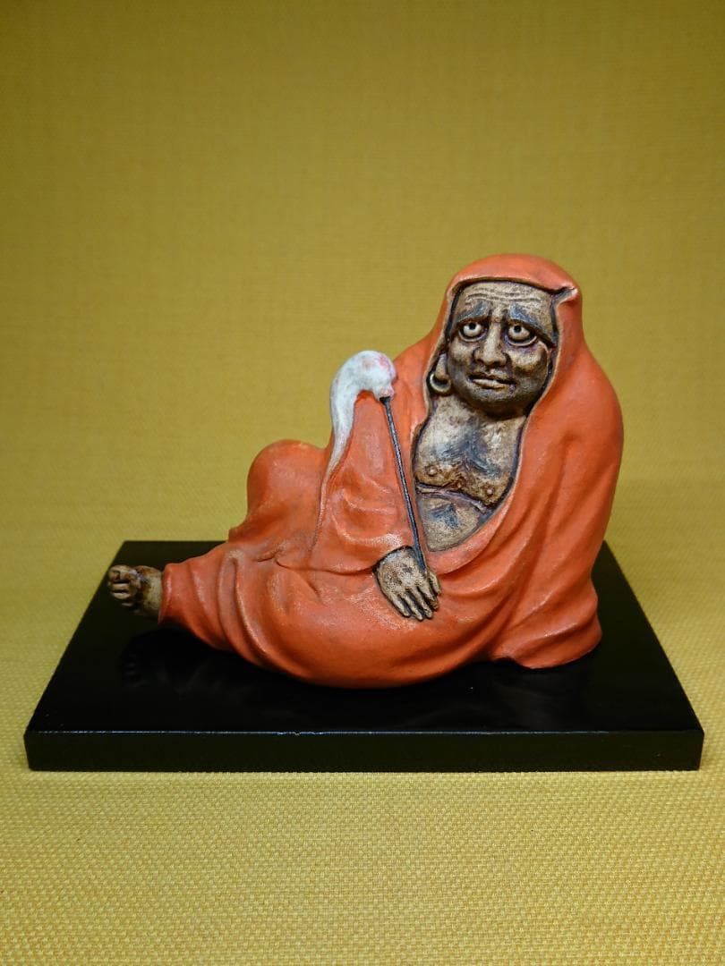 人形　だるま　陶器　オブジェ　置物　インテリア　工芸品　美術品　A2561