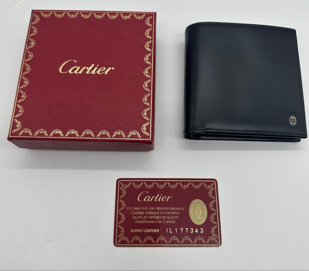 カルティエ Cartierパシャ ドゥ カルティエ 二つ折り財布