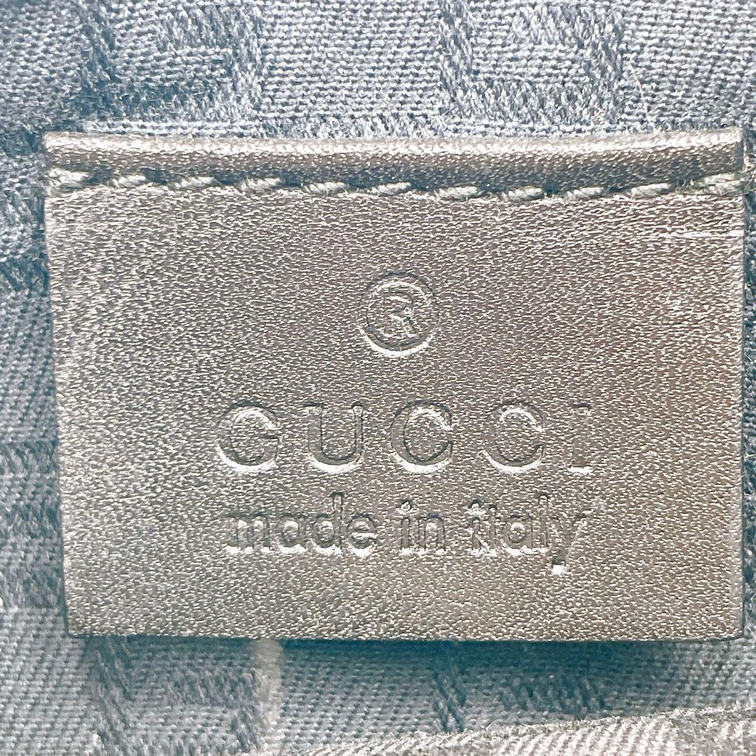 グッチ トートバッグ スウェード レザー ポーチ ベージュ レディース A4収納