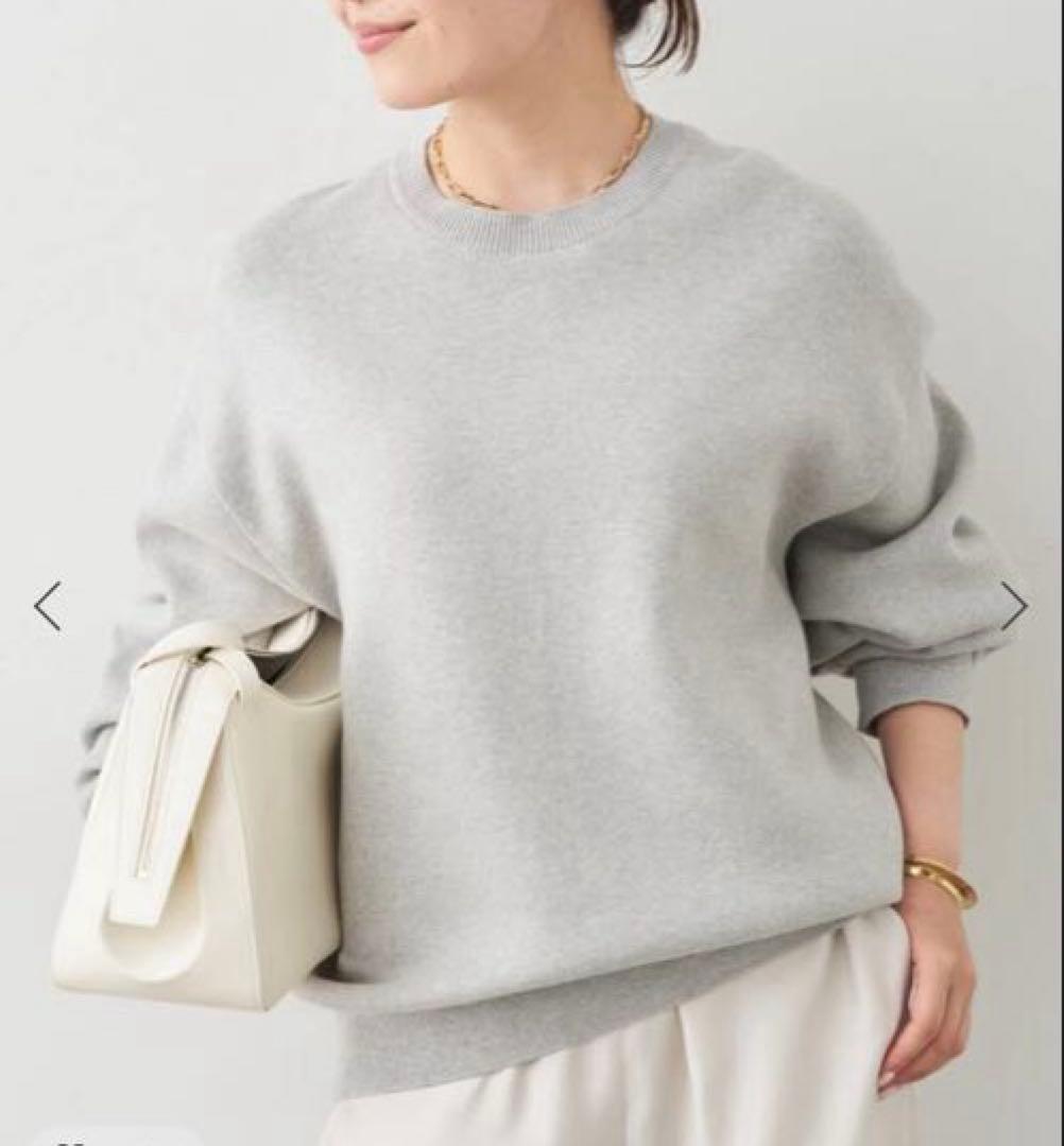 新品未使用　SMOOTH TOP クルーネック プルオーバー