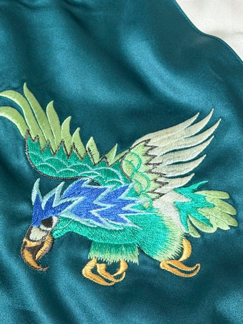 ２面用 テーラー東洋 虎鷲龍 日本限定 スカジャン vintage サテン