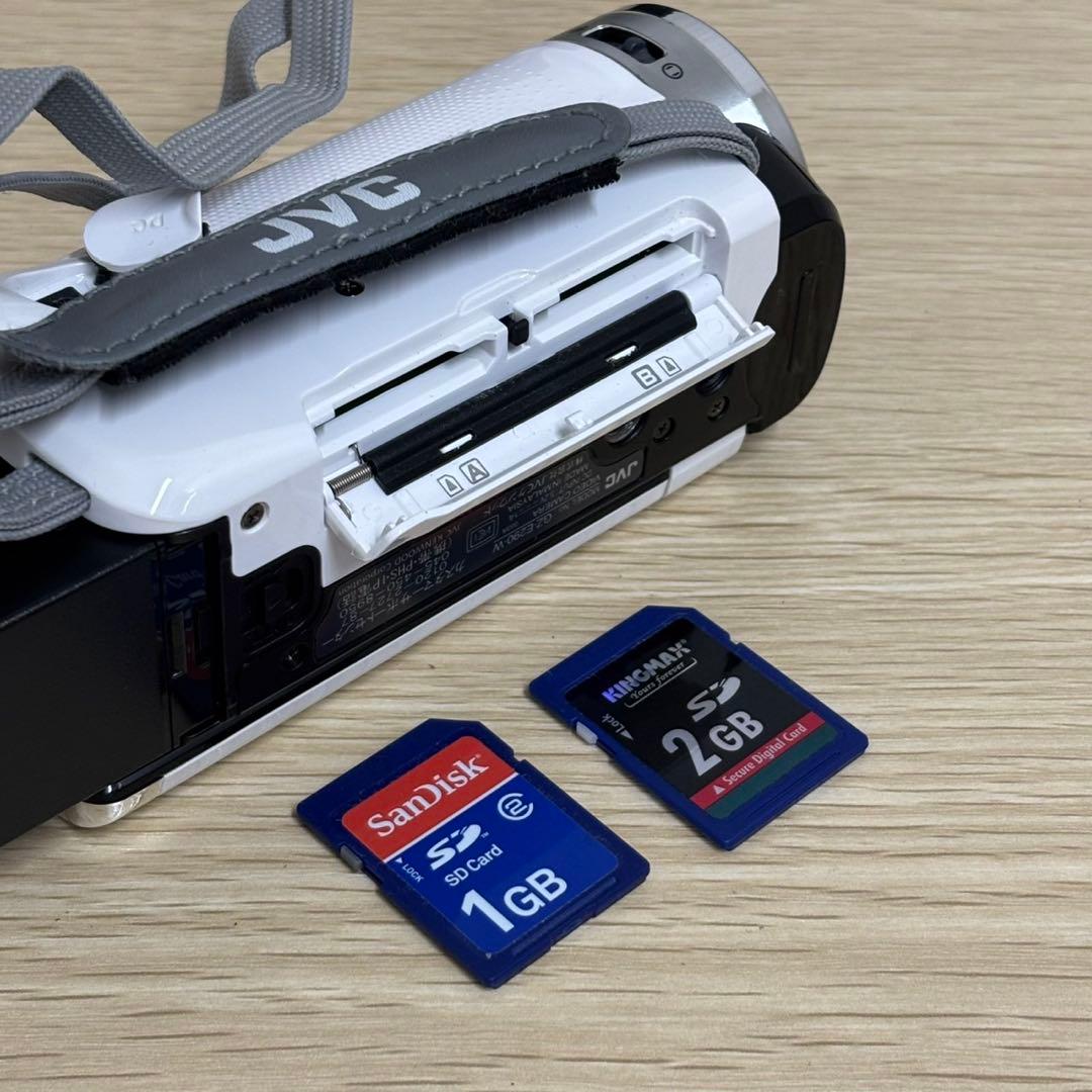 JVC Everio GZ-E290 バッテリー2個付き ビデオカメラ