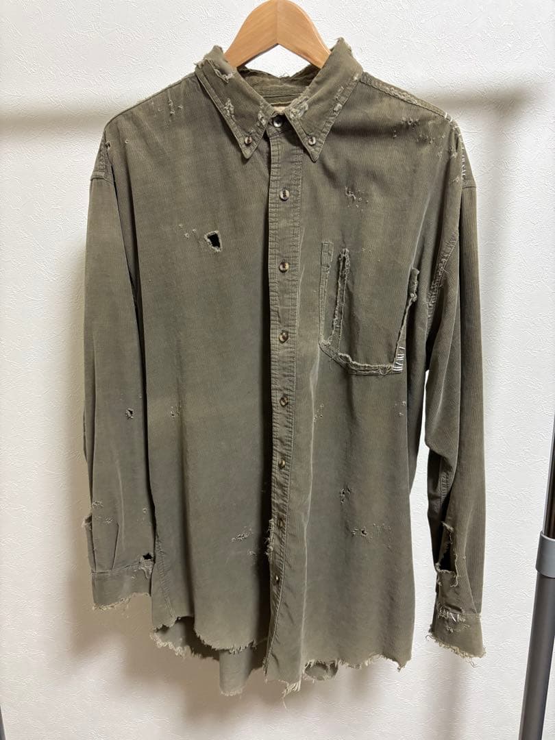 hy0825　 RESURRECTION ダメージ加工 カーディガン